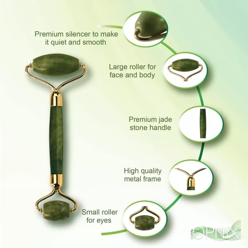 Jade roller and Gua Sha Stone