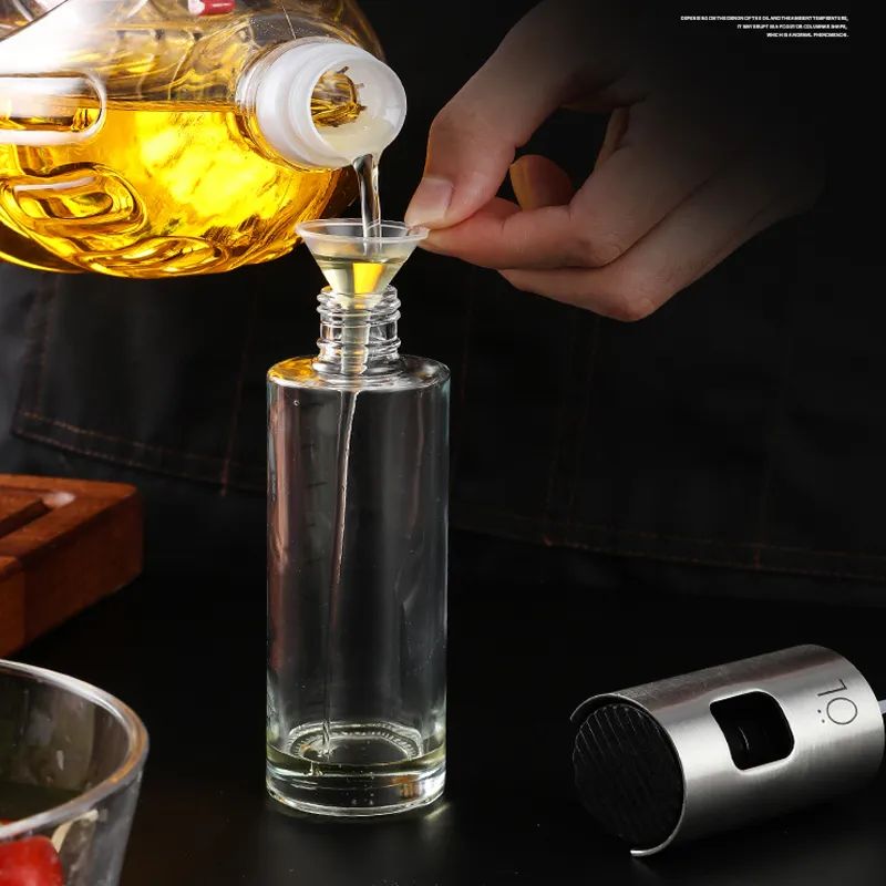 Kitchen Push Type Spray Olive Oil