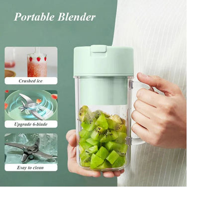 Portable Electric Stainless Steel Blender
